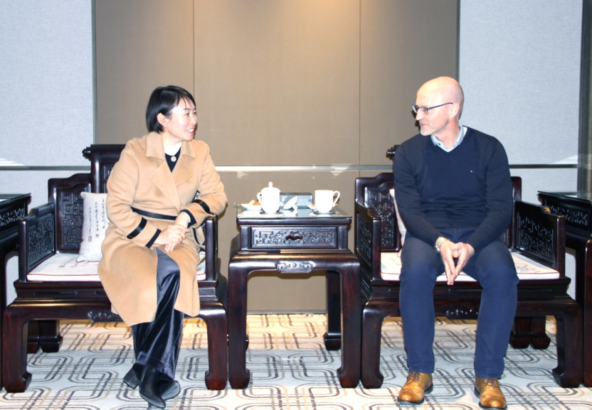 市委常委、臨朐縣委書記劉艷芳會(huì)見德國(guó)曼胡默爾集團(tuán)客人